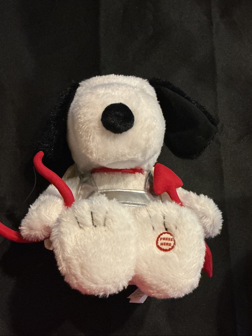 Snoopy Plush as Cupid with wings - Interactive Press Feature